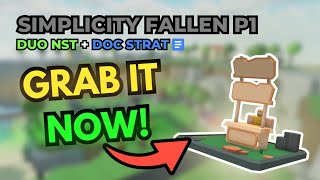 Fallen Simplicity  DUO NST FALLEN ON SIMPLICITY  Roblox Tower Defense Simulator [upl. by Bernt]