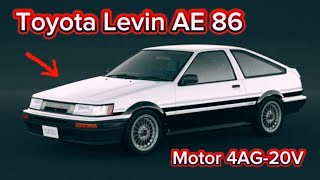 Toyota Levin con motor 4AG20V 😎 [upl. by Hale]