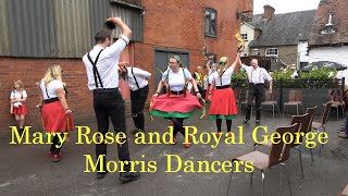 Mary Rose and Royal George Morris Dancers quotTuppenny Tossquot at Bromyard Folk Festival 2024 [upl. by Opaline]