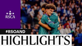 HIGHLIGHTS Real Sociedad  RSC Anderlecht  20242025 [upl. by Yalc511]