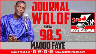 DIRECT SUD FM JOURNAL WOLOF 13H DU 21 MARS 2024 AVEC MAODO FAYE [upl. by Neih]