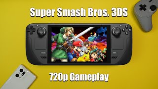 Steam Deck  Citra Super Smash Bros 3DS [upl. by Divaj]