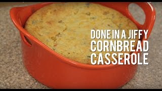 Done in a Jiffy Cornbread Casserole [upl. by Idnac]