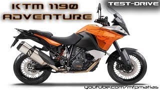 KTM 1190 ADVENTURE  Testdrive RAW [upl. by Yespmed335]