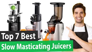 Best Masticating Juicer  Top 7 Reviews 2023 Buying Guide [upl. by Dilahk]