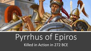 Pyrrhus of Epiros killed in action in 272 BCE [upl. by Haikezeh579]