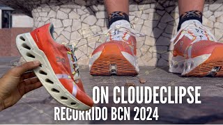 ¿Te vienes a conocer el nuevo circuito del maratón de Barcelona 2024 con la On Cloudeclipse [upl. by Sirama]