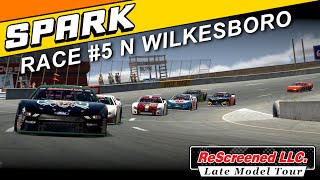 Late Model Racing from North Wilkesboro Race 5 of the Rescreened LLC Late Model Tour [upl. by Gordie]