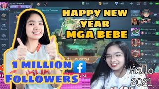 JIJI PLAYS CHOU VS CHOU 1v1 MGA BEBE 1Million FOLLOWERS NA TAYO [upl. by Arretnahs]