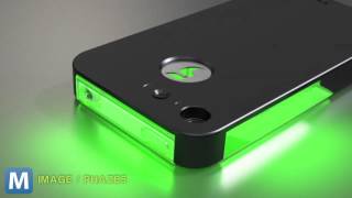 This iPhone Case Gives Alerts With an LED Light Show  Mashable [upl. by Anillek700]