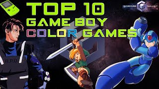 Top 10 Game Boy Color Games  GameCube Galaxy [upl. by Onairda]