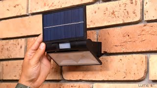 Ledvance Endura Flood outdoor solar wall LED lamp [upl. by Einnek]