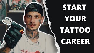 How To Start Tattooing For Beginners 2023 Step By Step Guide [upl. by Standish]