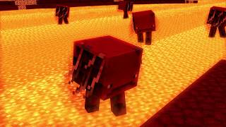 strider minecraft 116 basic model rig C4d [upl. by Seow]