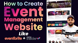 How to Create Free Event Management Website like Eventbrite in WordPress 🔥 Business Idea 2023 [upl. by Nillek]