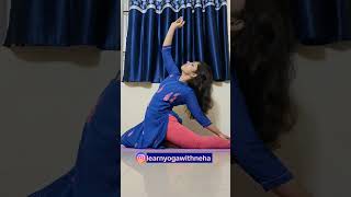 Easy One Legged King Pigeon Pose 1 yogafit youtubeshorts motivation [upl. by Isej]