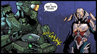 Chief Confronts The Didact  Halo COMIC DUB [upl. by Carroll151]