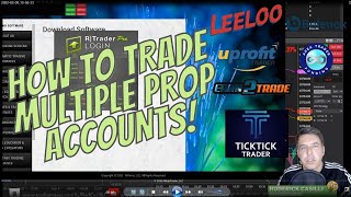 How To Trade Multiple Prop Accounts  Data Feed Madness [upl. by Panther]