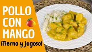 POLLO en SALSA DE MANGO 😋😋 ¡No te vas a creer lo rico que está RECETA FÁCIL [upl. by Sydney410]