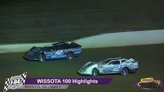 2018 WISSOTA 100 Highlights night 1 [upl. by Romie]