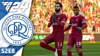 Away to ANFIELD  FC 24 QPR Career Mode S2E8 [upl. by Plath429]