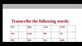 Phonetics Chapter 4  Vowels Diphthongs amp Triphthongs [upl. by Halas]