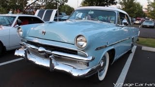 1953 Ford Crestline Victoria in Glacier Blue [upl. by Yeltsew]