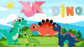 Dino Finger Family 🦖 🖐️ Modern  Nursery Rhymes amp Kids Songs  Dinosaur Song for Kids [upl. by Somisareg]