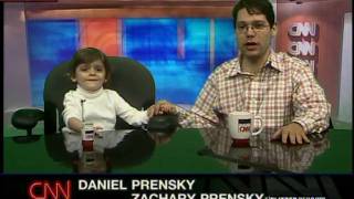 Daniel Prensky at the CNN Broadcast Booth at Columbus Circle [upl. by Kippar]