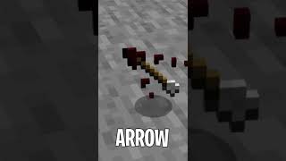 This Minecraft Arrow is Illegal shorts [upl. by Enautna]