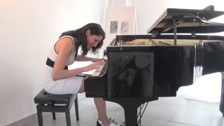 La JAVANAISE solo piano Serge Gainsbourg  arr Cathy Escoffier [upl. by Yasu]