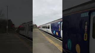 156490 arriving at Saltburn on the 121124 saltburn train trainspotting class156 [upl. by Teufert]