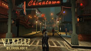 Vampire The Masquerade – Bloodlines  Ambience  Chinatown [upl. by Enitsyrk]