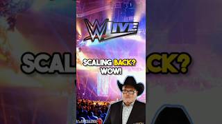 JIM ROSS is SHOCKED that the WWE is SCALING BACK on the LIVE EVENTS [upl. by Cirde990]