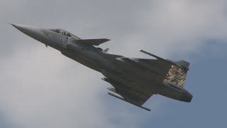 JAS 39 Gripen Tiger caméra PRO [upl. by Lazare]