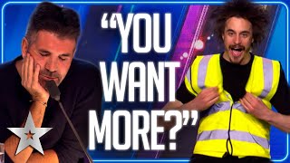 Comedian Viggo Venn makes HIVIS HILARIOUS  Unforgettable Audition  Britains Got Talent [upl. by Nivram]