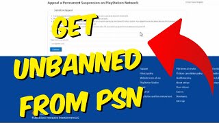 How To Get Unbanned From PlayStation Network 2024 Tutorial  Working 100 [upl. by Dlonra]