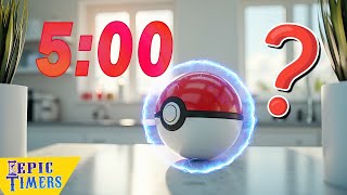 5 Minute Countdown Timer Bomb with Music Pokemon surprise Guess Who is inside [upl. by Lonyer104]