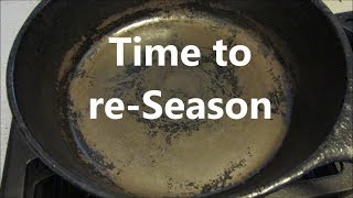 Reseasoning cast iron cookware  Plus Use and care [upl. by Icyaj]