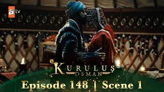 Kurulus Osman Urdu  Season 2 Episode 148 Scene 1  Osman Sahab aur Malhun Khatoon ki shaadi [upl. by Hoopen524]