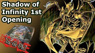 CLASSIC YuGiOh 1st Edition Shadow of Infinity Box Opening [upl. by Einiar]