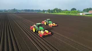 Aardappelen Poten  Potato Planting 2024  Taco Agro BV [upl. by Seow]