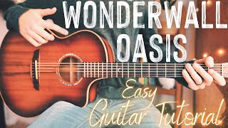 Wonderwall Guitar Tutorial  Wonderwall Oasis Guitar  Guitar Lesson 923 [upl. by Euqinoj431]