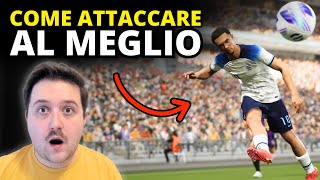 COME ATTACCARE AL TOP SU eFOOTBALL 2024  TUTORIAL ATTACCO E DOPPIO TOCCO [upl. by Torosian]