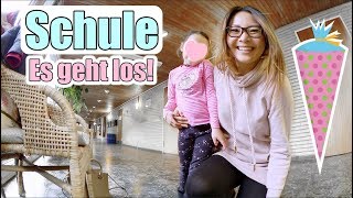 So aufgeregt 🙈 Claras Schulanmeldung  Schulreife Test  Passfoto machen  Mama Vlog  Mamiseelen [upl. by Bobbe]