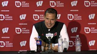 Luke Fickell PostGame Media Conference  Wisconsin Football vs Western Michigan  Aug 30 2024 [upl. by Arima]