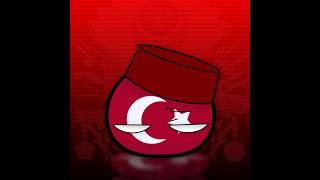 Turkiyes War of Independence 🇹🇷🔥💀  IB Operacb countryballs shorts edit turkey [upl. by Baptista]