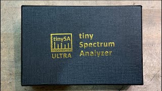 1325 TinySA ULTRA Spectrum Analyzer a first look [upl. by Trilbie]