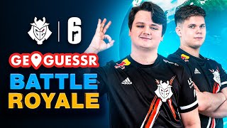 G2 R6 Plays GeoGuessr Battle Royale  ft UUNO Kayak Virtue CTZN amp Kantoraketti [upl. by Ayyidas]