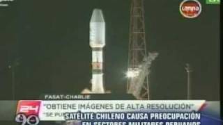 Satélite Chileno amenaza la región [upl. by Aoket]